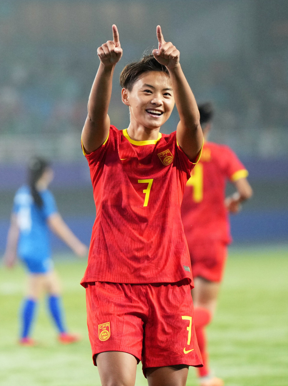 亚洲女足选手在比赛中表现出色 亚洲女足选手在比赛中表现出色