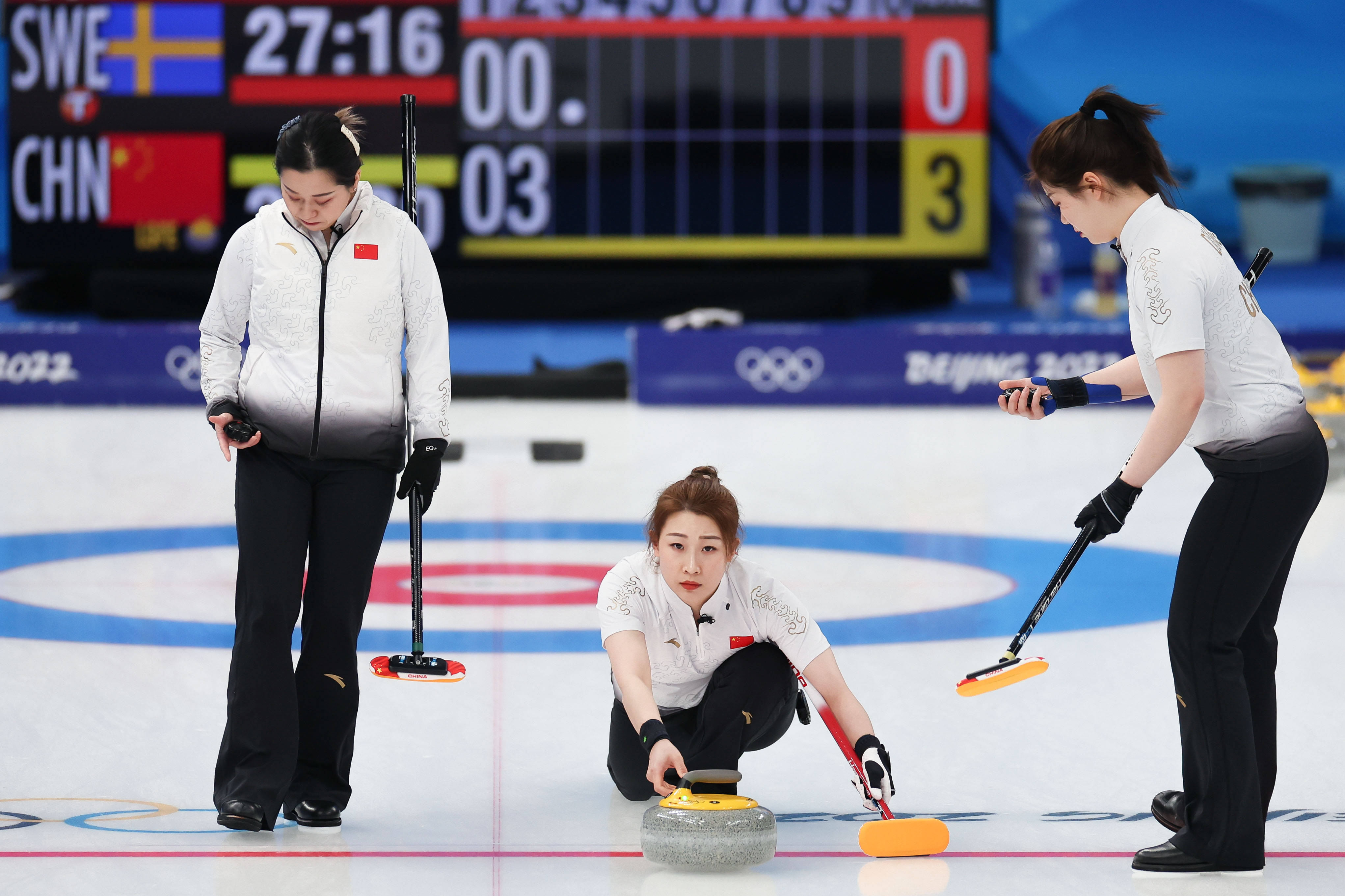 瑞典队惊艳表现，击败日本晋级女子冰壶半决赛
