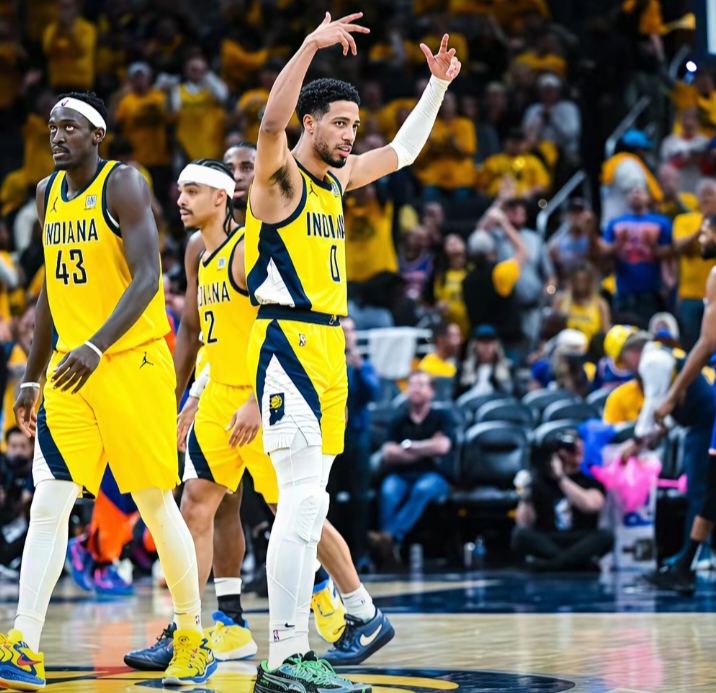 步行者大胜，乔治威斯特布鲁克三叉戟狂欢