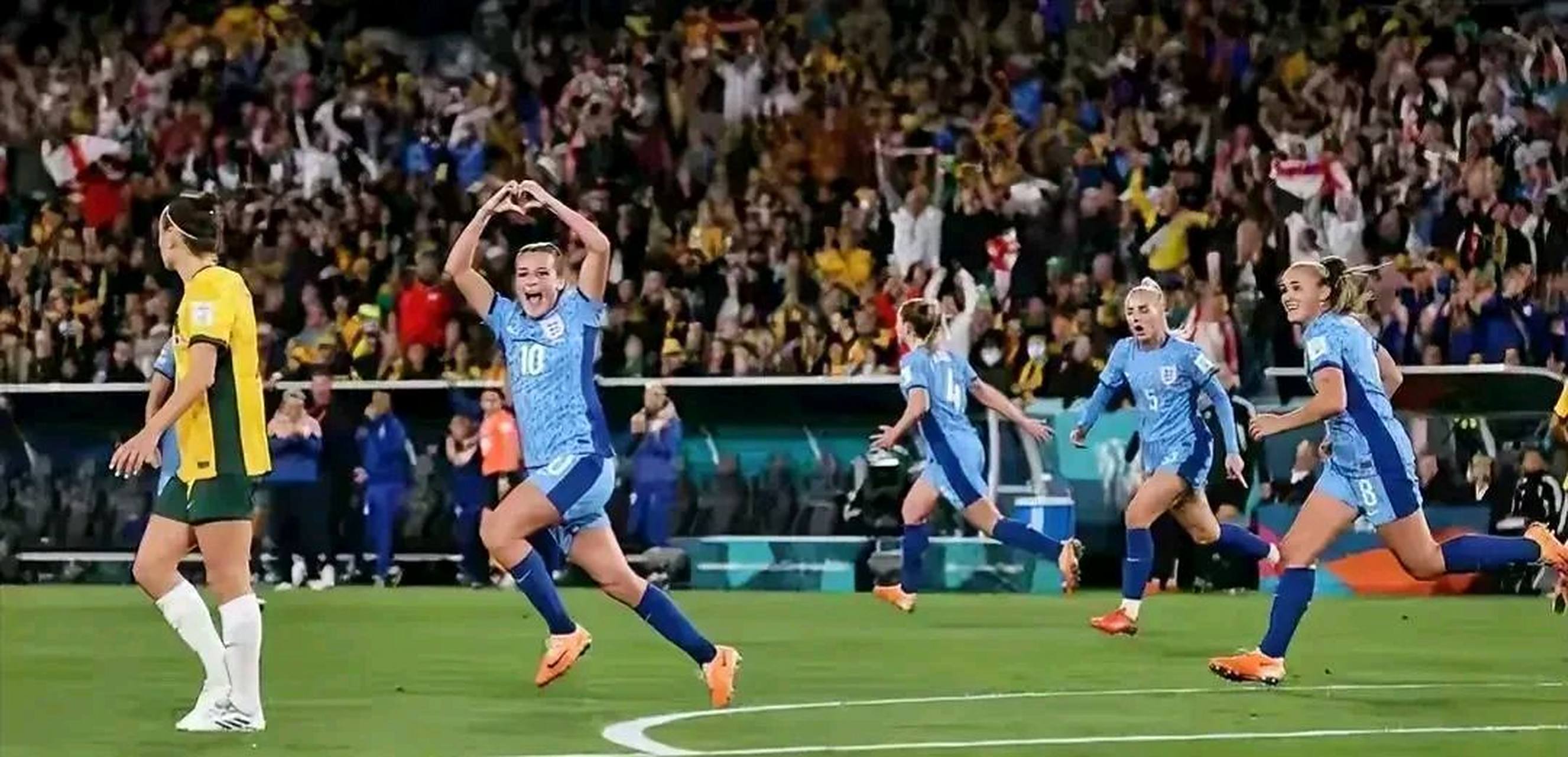 英格兰女足再创佳绩，勇夺女足世界杯亚军